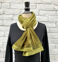 Red Velvet Scarf, Long Scarf, Available in many Colors, Handmade in the USA, Gift For best Friend Female