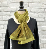 Red Velvet Scarf, Long Scarf, Available in many Colors, Handmade in the USA, Gift For best Friend Female