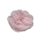 Flower Fascinator, Chiffon Peony Brooch, Fabric Flower Hair Clip, Black Or Choose Your Color, Handmade in The USA
