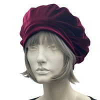 Beret For Women in wine