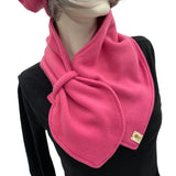 Fall Scarf, Neck Warmer, Neck Warmer in Pink Fleece or Choose Your Color, Handmade in the USA, Best Friend Gifts