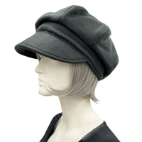 Newsboy Hat Women, Handmade in Warm Fleece, Choose your Color, Baker Boy Hat, Best Friend Birthday Gifts,