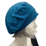 Cotton Beret, Summer Hats Women, Teal or Choose Your Color, Lined or Unlined, Handmade in USA