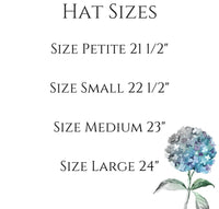 Boston Millinery Handmade in the USA hat sizings