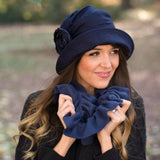 Couture Wool Cloche Hat Womens winter fashion